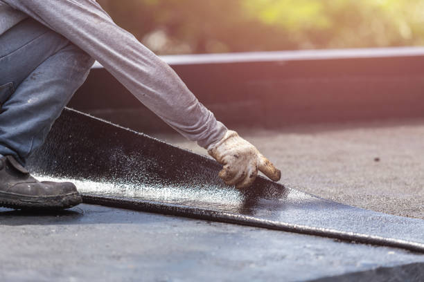 Professional Basement Waterproofing technician working in North Java, NY